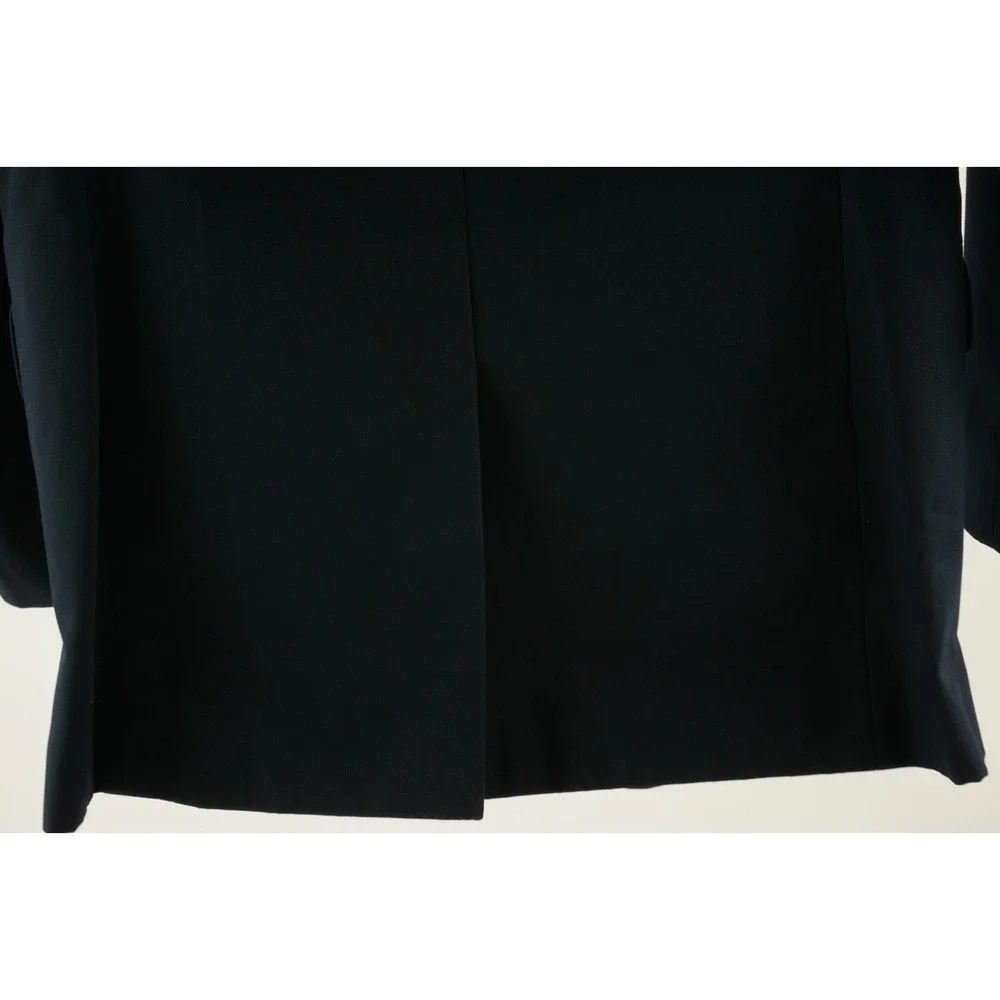 Banana Republic Tessuti Sondrio Men's 38R  Dark Blue Twill Cotton Vented Blazer‎